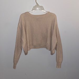 Cropped sweatshirt